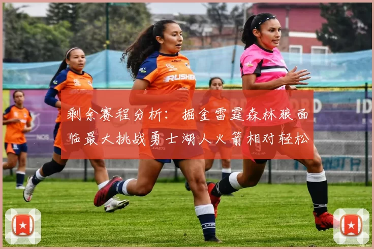 剩余赛程分析：掘金雷霆森林狼面临最大挑战勇士湖人火箭相对轻松